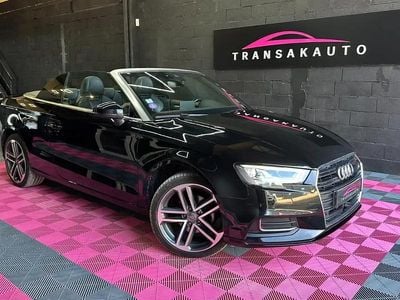 Occasion Audi A3 Cabriolet Design 150 ch (110 kW) 2019 Noir Cabriolet