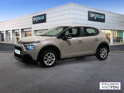 Beige Occasion 2022 Citroën C3 Feel Citadine | 9 990 € (Prix juste)