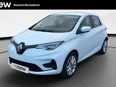 Blanc Occasion 2021 Renault Zoe Zen Citadine | 12 490 € (Prix juste)
