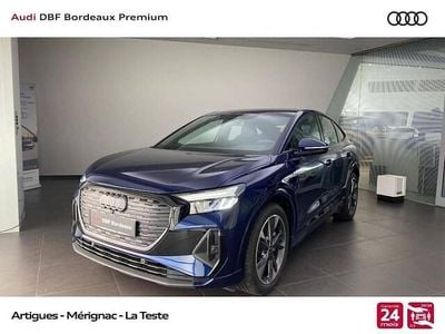 Bleu navarre métallisé Occasion 2025 Audi Q4 Sportback e-tron S-Line SUV | 57 500 € (Prix juste)