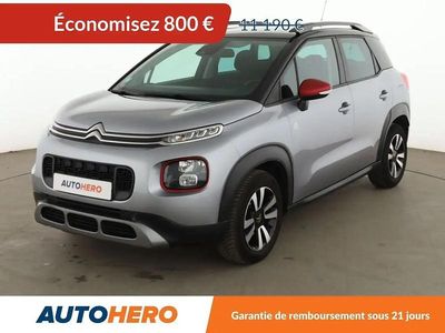 Gris Occasion 2021 Citroën C3 Aircross PureTech SUV | 10 390 € (Bon prix)