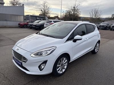 Blanc glacier Occasion 2019 Ford Fiesta Titanium Citadine | 13 999 € (Prix juste)