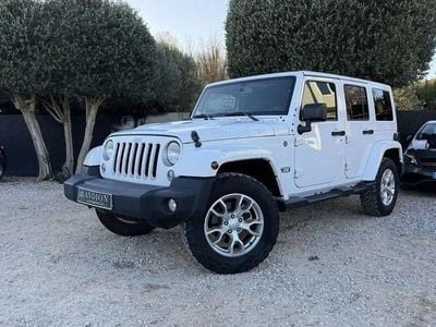 Blanc Occasion 2018 Jeep Wrangler Unlimited SUV | 44 490 € (Prix juste)