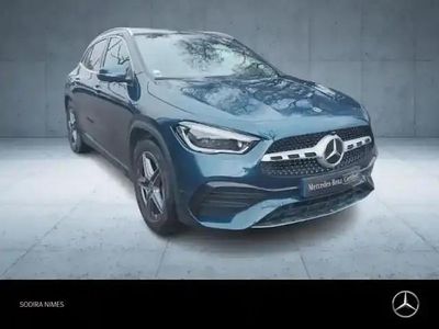 Bleu denim métallisé Occasion 2022 Mercedes GLA200 AMG line SUV | 37 900 € (Prix juste)