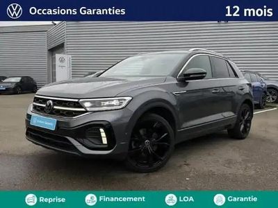 Occasion VW T-Roc R-line 2022 Gris indium métallisée/toit noir SUV