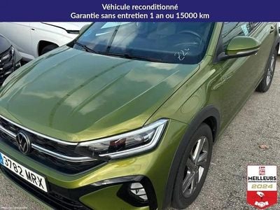 Vert Occasion 2024 VW Taigo R-line SUV | 22 150 € (Prix juste)