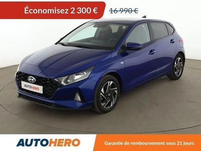 Bleu Occasion 2021 Hyundai i20 Citadine | 14 690 € (Super prix)