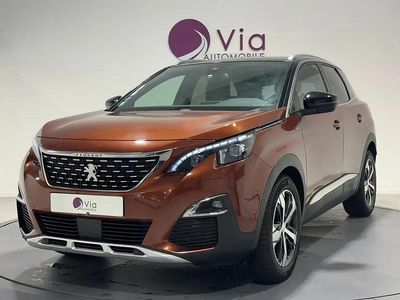 Brun Occasion 2018 Peugeot 3008 GT-line SUV | 15 990 € (Prix juste)
