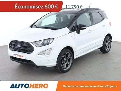 Blanc Occasion 2018 Ford Ecosport ST-Line SUV | 11 190 € (Prix juste)
