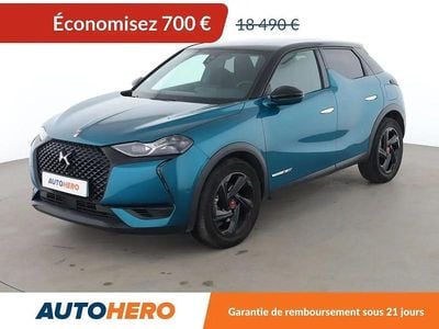 Bleu Occasion 2021 DS Automobiles DS3 Crossback Performance Line Plus SUV | 17 790 € (Bon prix)