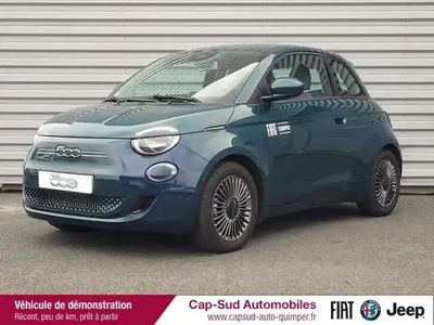Occasion Fiat 500e 86 kW (118 ch) 2022 Ocean green métal Citadine