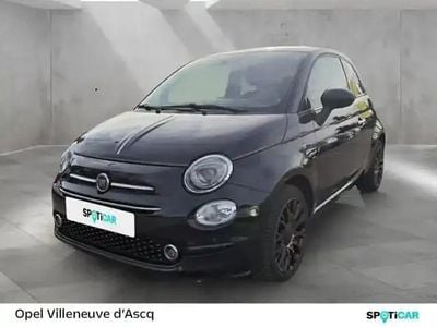 Noir Occasion 2019 Fiat 500 Collezione Berline | 9 980 € (Prix juste)