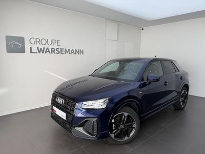 Occasion Audi Q2 S-Line 150 ch (110 kW) 2025 Bleu navarre métallisé SUV