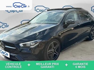 Noir Occasion 2021 Mercedes 220 AMG line Break | 28 190 €