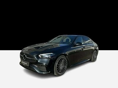 Noir Occasion 2025 Mercedes C220 AMG line Berline | 63 990 €