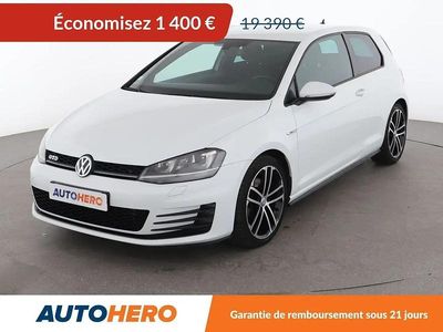 Blanc Occasion 2016 VW Golf GTD Berline | 17 990 € (Super prix)