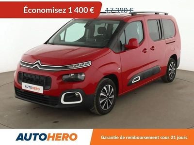 Rouge Occasion 2019 Citroën Berlingo Feel Monospace | 15 990 € (Bon prix)