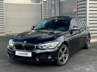 Noir Occasion 2017 BMW 116 Sport Line Citadine | 10 990 € (Prix assez cher)
