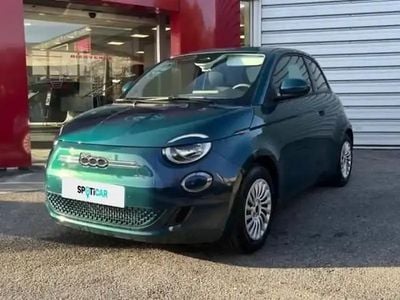 Nouvelle Fiat 500e Collezione 2025 Ocean green métal Berline
