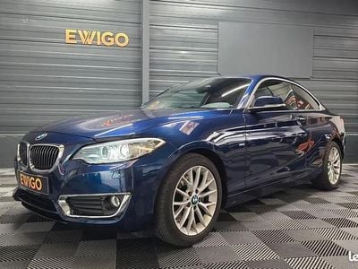 Occasion BMW 220 Sport Line 190 ch (139 kW) 2015 Bleu Coupé