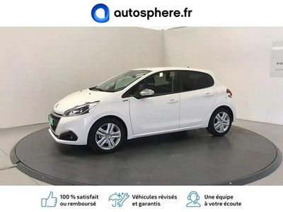 Blanc Occasion 2019 Peugeot 208 Signature Sky Citadine | 11 980 € (Prix cher)