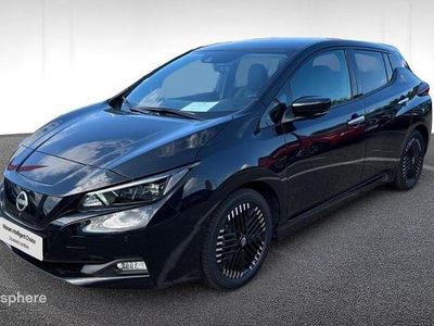 Noir Occasion 2022 Nissan Leaf Tekna Citadine | 15 480 € (Prix juste)