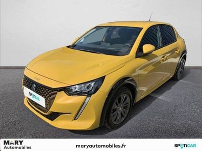 Jaune Occasion 2021 Peugeot e-208 Style Citadine | 15 990 € (Prix juste)