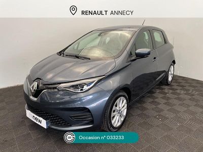 Gris Occasion 2020 Renault Zoe Zen Citadine | 11 990 € (Prix juste)