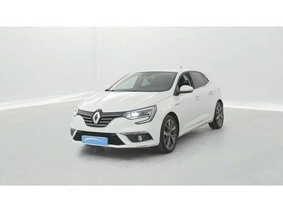 Blanc Occasion 2017 Renault Mégane IV Intens Berline | 13 990 € (Prix juste)