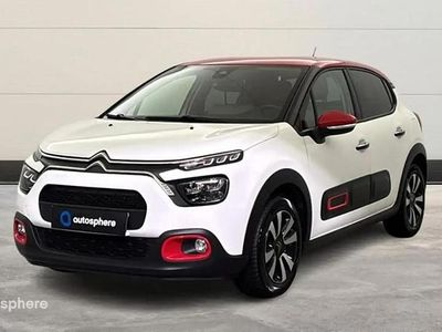 Blanc Occasion 2022 Citroën C3 PureTech Berline | 10 999 € (Prix juste)