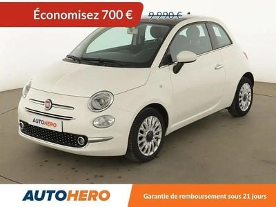 Blanc Occasion 2018 Fiat 500 Lounge Citadine | 9 290 € (Super prix)