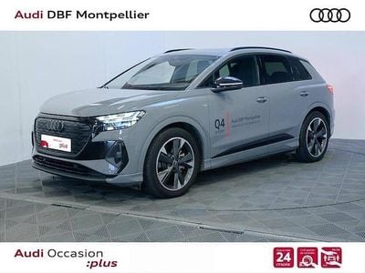 Gris gravier Occasion 2025 Audi Q4 e-tron S-Line SUV | 53 990 € (Prix cher)