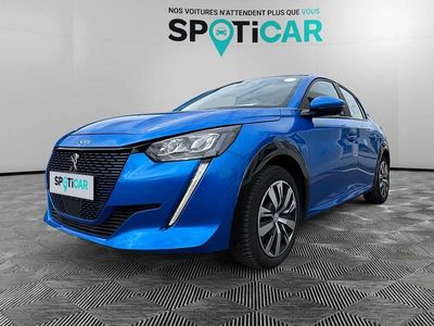 Occasion Peugeot e-208 Business-Line 100 kW (136 ch) 2020 Bleu Citadine