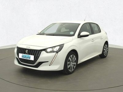 Blanc Occasion 2020 Peugeot 208 Active Citadine | 12 490 € (Prix assez cher)