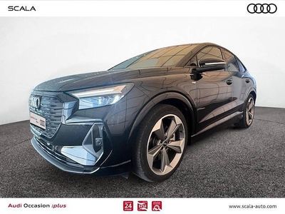 Noir mythe métallisé Occasion 2022 Audi Q4 Sportback e-tron S-Line SUV | 33 490 € (Prix juste)