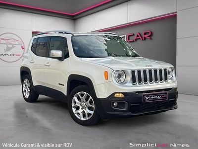 Blanc Occasion 2017 Jeep Renegade Limited SUV | 9 980 € (Prix juste)