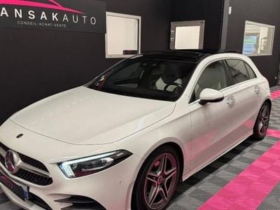 Occasion Mercedes A200 AMG line 150 ch (110 kW) 2019 Blanc Berline