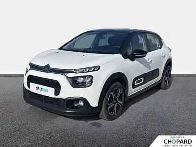 Blanc banquise Occasion 2022 Citroën C3 PureTech Berline | 10 404 € (Prix juste)