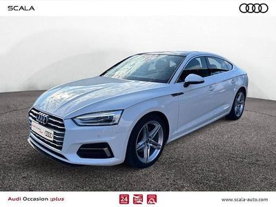 Occasion Audi A5 Sportback S-Line 190 ch (139 kW) 2018 Blanc ibis Citadine