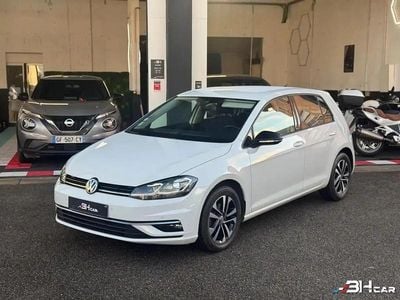 Blanc Occasion 2019 VW Golf VII IQ Drive Citadine | 16 490 € (Prix juste)