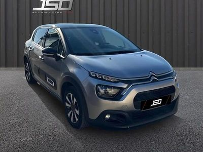Gris Occasion 2023 Citroën C3 PureTech Citadine | 11 499 € (Bon prix)