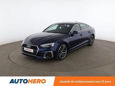 Bleu Occasion 2019 Audi A5 S-Line Berline | 29 990 € (Prix juste)