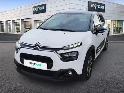 Blanc banquise (o) noir perla nera Occasion 2023 Citroën C3 PureTech Berline | 13 590 € (Prix juste)