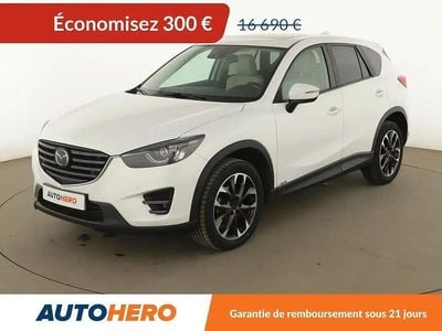 Blanc Occasion 2017 Mazda CX-5 Selection SUV | 16 390 € (Bon prix)