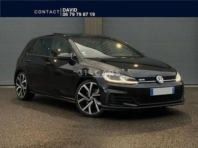 Noir Occasion 2017 VW Golf VII GTD Berline | 19 990 € (Prix juste)
