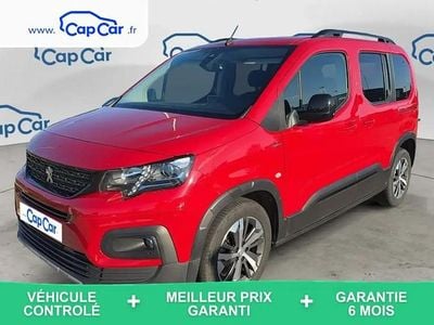 Rouge Occasion 2019 Peugeot Rifter GT-line Monospace | 13 990 € (Prix juste)
