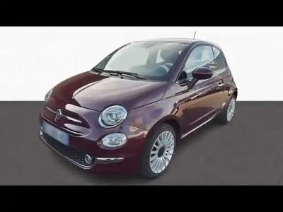Coloris métal opéra bordeaux Occasion 2019 Fiat 500 Berline | 10 990 € (Prix juste)