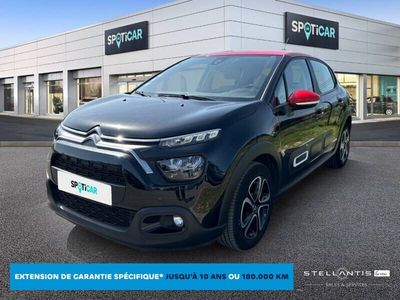 Noir Occasion 2021 Citroën C3 Feel Citadine | 10 790 € (Prix juste)