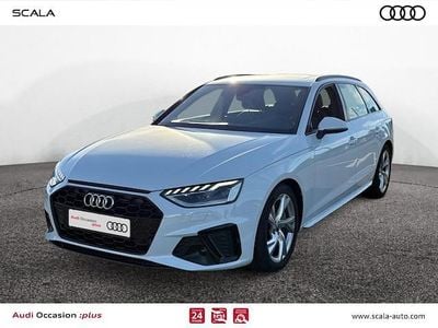 Blanc glacier métallisé Occasion 2020 Audi A4 S-Line Break | 29 990 € (Prix juste)