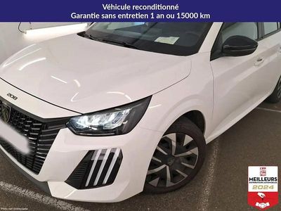 Blanc Occasion 2024 Peugeot 208 Active Citadine | 14 900 € (Prix juste)